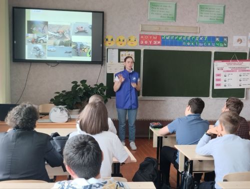 С тетюшскими школьниками провели профилактическую беседу о безопасном поведении на дорогах