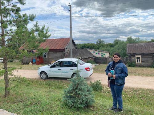 Сотрудники редакции побывали в Зеленовке и Нармонке в рамках подписной кампании