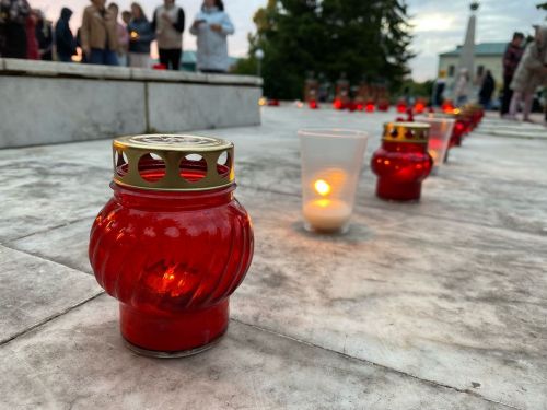Тетюшане приняли участие во Всероссийской акции «Свеча памяти»