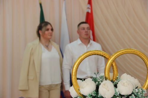 В Тетюшах узаконили отношения две пары: женихи - участники СВО