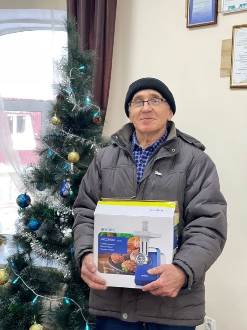 Обладателем электромясорубки стал горожанин Алексей Филиппов