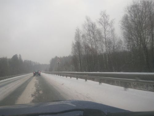 На трассе М12 в Татарстане ограничили движение автотранспорта
