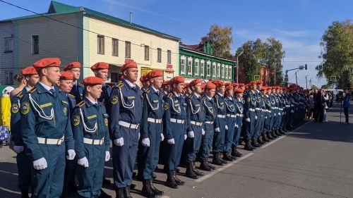 Курсанты Тетюшского коллежда гражданской защиты приняли присягу