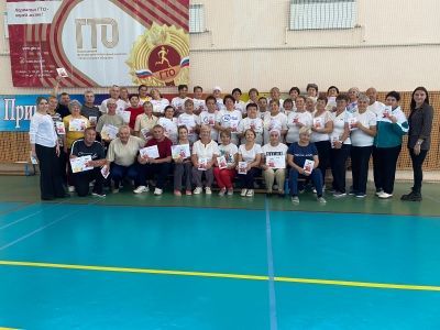 В Тетюшах состоялась Спартакиада пенсионеров