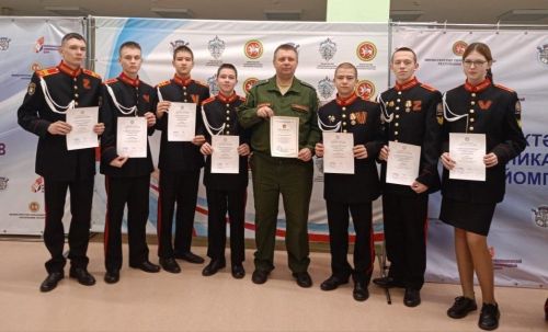 Тетюшские кадеты стали призерами олимпиады «Служу Отчизне! Служу народу!» по обществознанию