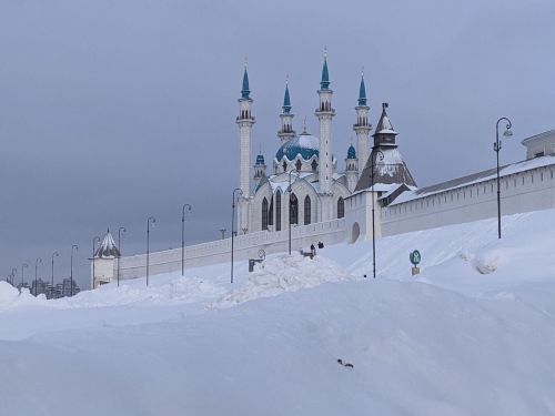 Столица Татарстана стала одной из самых заснеженных городов России