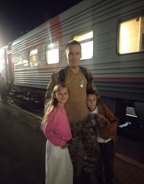 Ольга, участница фотоконкурса к 23 февраля:  Наш Папа!!! Наш Герой!!!