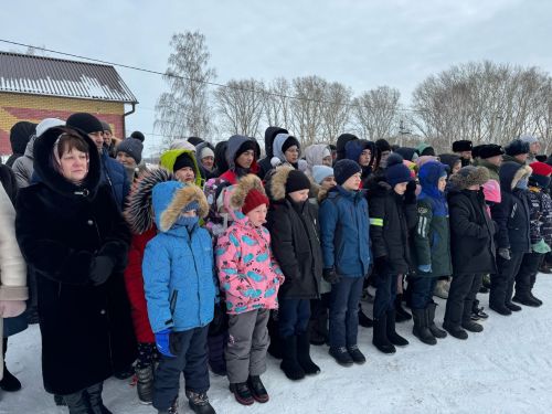 В селе Бакрчи у Монумента Славы состоялся торжественный митинг