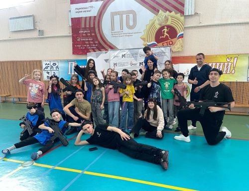 Для воспитанников лагеря «Чайка» провели спортивно-тактическую игру «Лазертаг»
