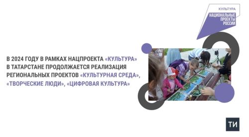 В Татарстане в 2024 году по нацпроекту откроют 14 новых объектов культуры
