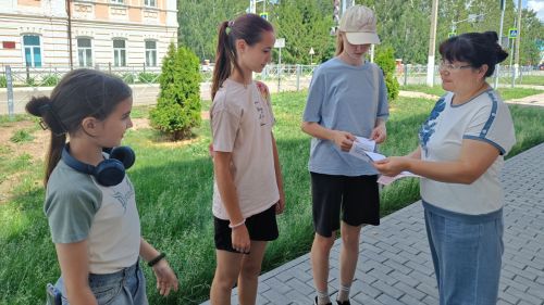 В Тетюшах провели акцию «Одиннадцать цифр доверия»