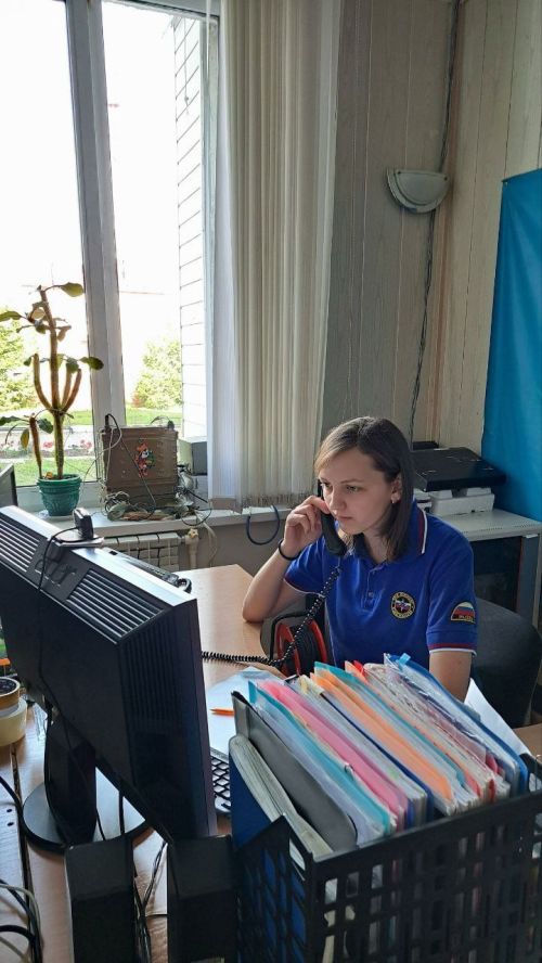 Курсант Тетюшского колледжа проходит стажировку в диспетчерской службе города