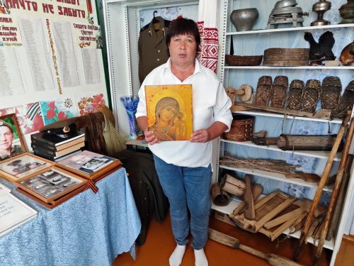 Пусть икона оберегает жителей Иокова