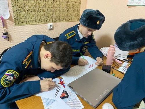 В Тетюшах провели акцию «Письмо солдату»