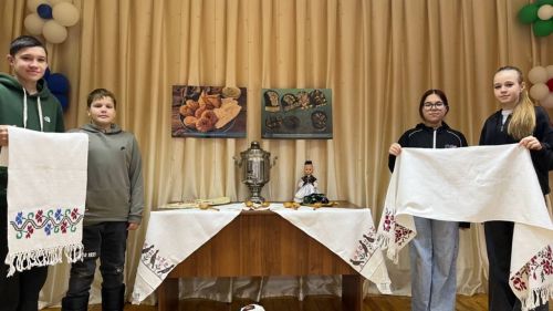 В Тетюшском районе школьники открыли «Секреты бабушкиного сундука»