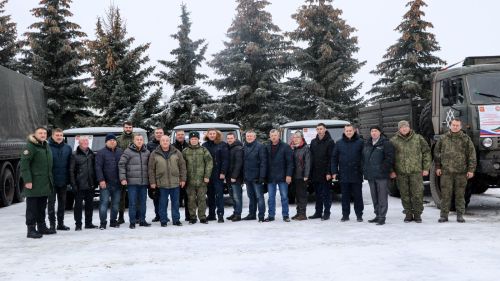 Очередная партия помощи от тетюшских аграриев отправилась на передовую