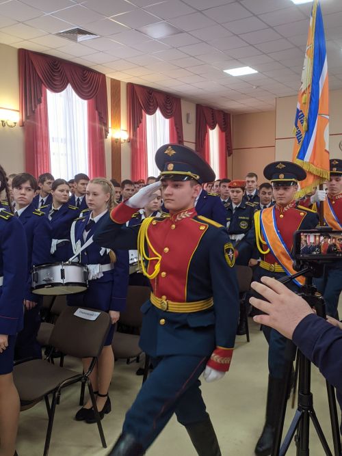 В Тетюшском колледже гражданской защиты прошел концерт, подвященный Дню спасателя