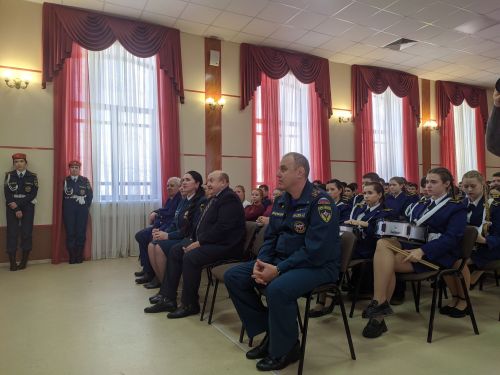 В Тетюшском колледже гражданской защиты прошел концерт, подвященный Дню спасателя