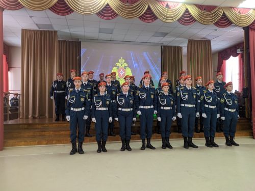 В Тетюшском колледже гражданской защиты прошел концерт, подвященный Дню спасателя