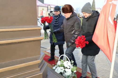 В Тетюшах состоялось и открытие бюста Аркадию Воробьеву
