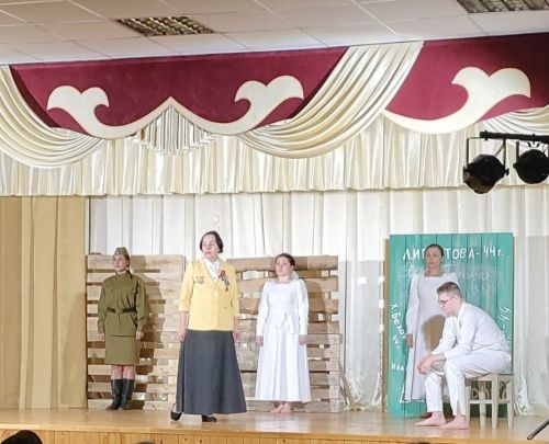 Состоялся спектакль «Не покидай меня...» в Жукове Тетюшского района