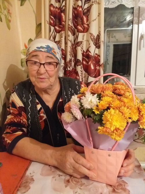 Рузиня Аитова из деревни Бакрчи родилась в год начала войны