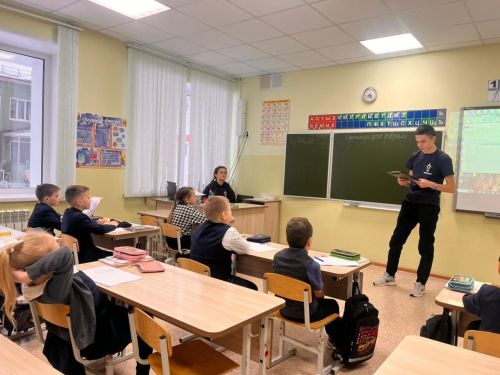 Форпостовцы провели мероприятие для тетюшских школьников «Дорога и мы»