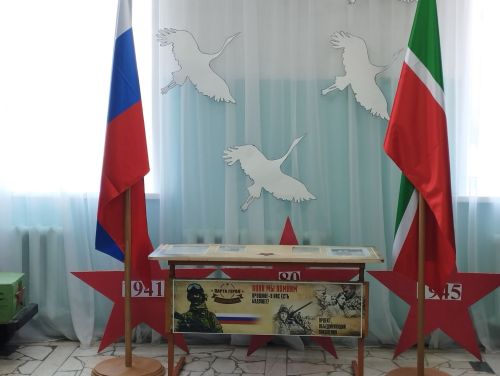 Торжественное открытие «Парты Героя» в Нармонской школе