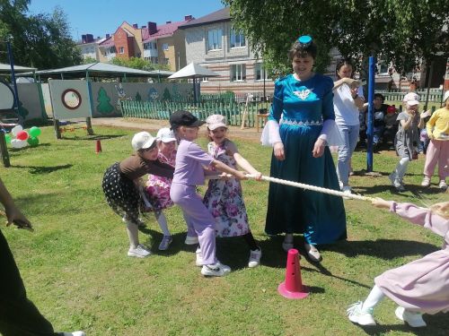 В Тетюшах в детсаду «Сказка» провели праздник Сабантуй