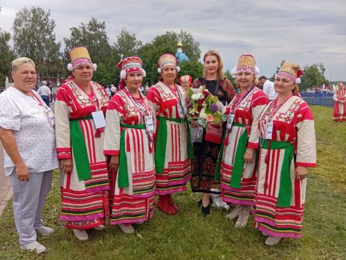 Фрагменты праздника «Валда шинясь» в селе Кильдюшево