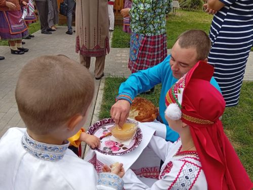 Фрагменты праздника «Валда шинясь» в селе Кильдюшево