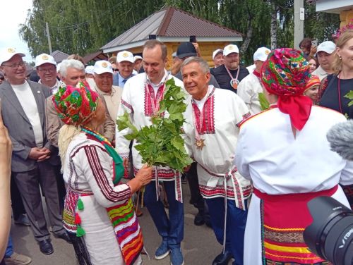 Высокий уровень организации праздника Валда Шинясь отметило руководство Татарстана и Мордовии