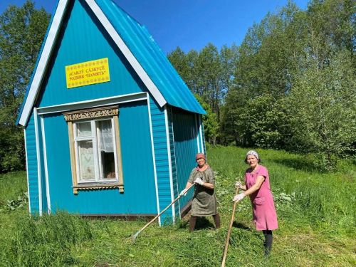 Тоншерминцы участвуют в акции «Чистое село»