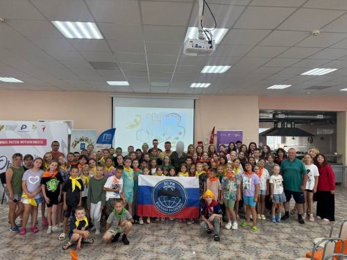 Лагерь «Чайка» посетил участник СВО