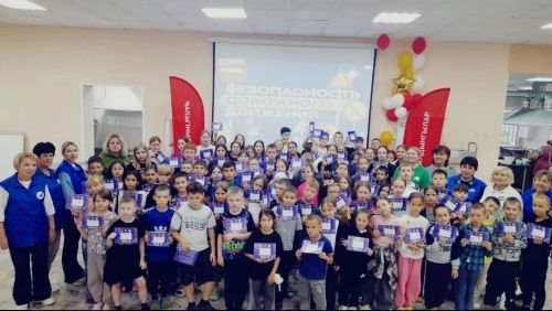 В  «Чайке» прошел урок дорожной грамотности от Лаборатории безопасности.