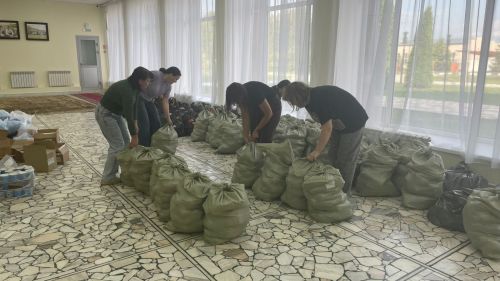Гуманитарная помощь семьям военнослужащих СВО в Тетюшах