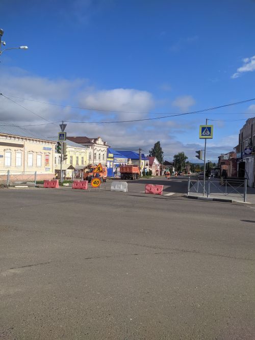 В Тетюшах ограничено движение на одной из улиц
