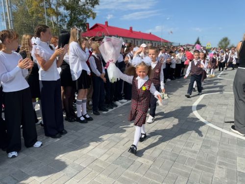 День знаний в Тетюшской средней школе №2