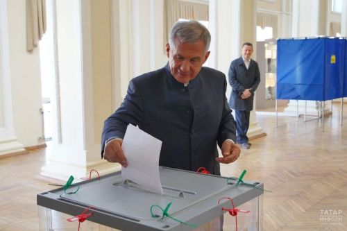 Экзит-пол в Татарстане: Минниханов лидирует с результатом 89,1% голосов