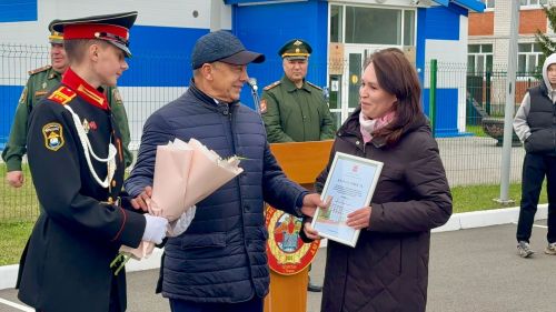 В Тетюшах состоялась церемония посвящения в кадеты — «Присяга-2025»