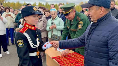 В Тетюшах состоялась церемония посвящения в кадеты — «Присяга-2025»