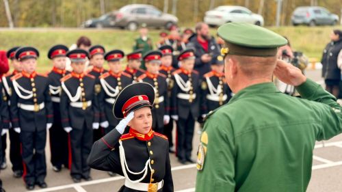 В Тетюшах состоялась церемония посвящения в кадеты — «Присяга-2025»