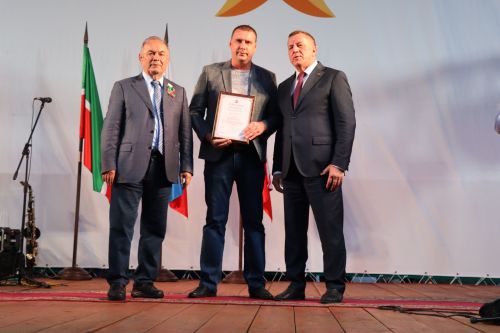 Почетной грамотой Минстроя РТ награжден тетюшанин