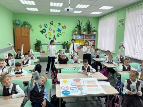 Месячник дорожной безопасности «Внимание – дети!» стартовал в Тетюшской школе