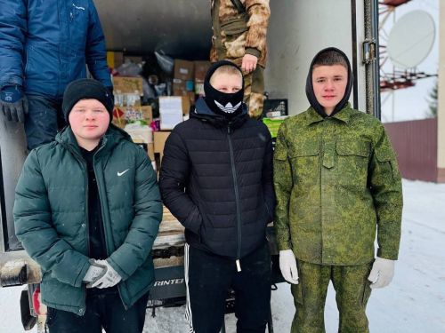Гуманитарнаая помощь бойцам СВО  от тетюшан