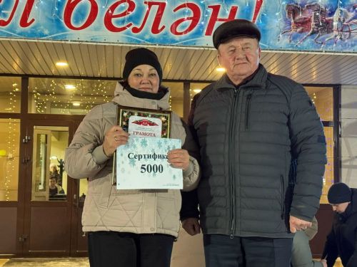 В Тетюшах прошла праздничная программа «Новогодняя мозаика»