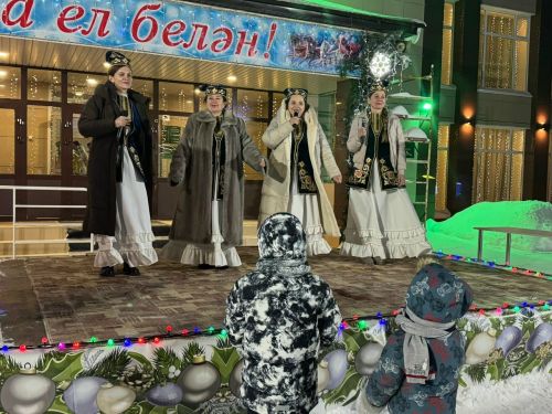 В Тетюшах прошла праздничная программа «Новогодняя мозаика»