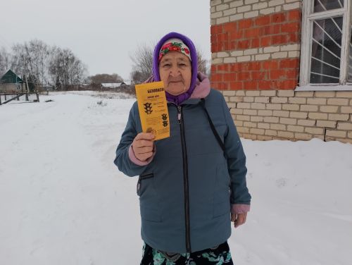 Беседа о безопасности на дорогах в Нижних Тарханах Тетюшского района