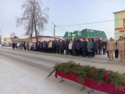 Митинг памяти в Тетюшах