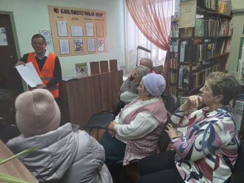 «Серебряный» волонтёр поделился опытом с жителями Тетюшского района